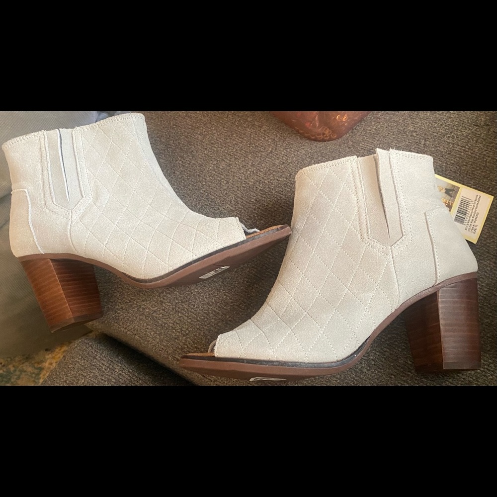 Peep Toe Booties